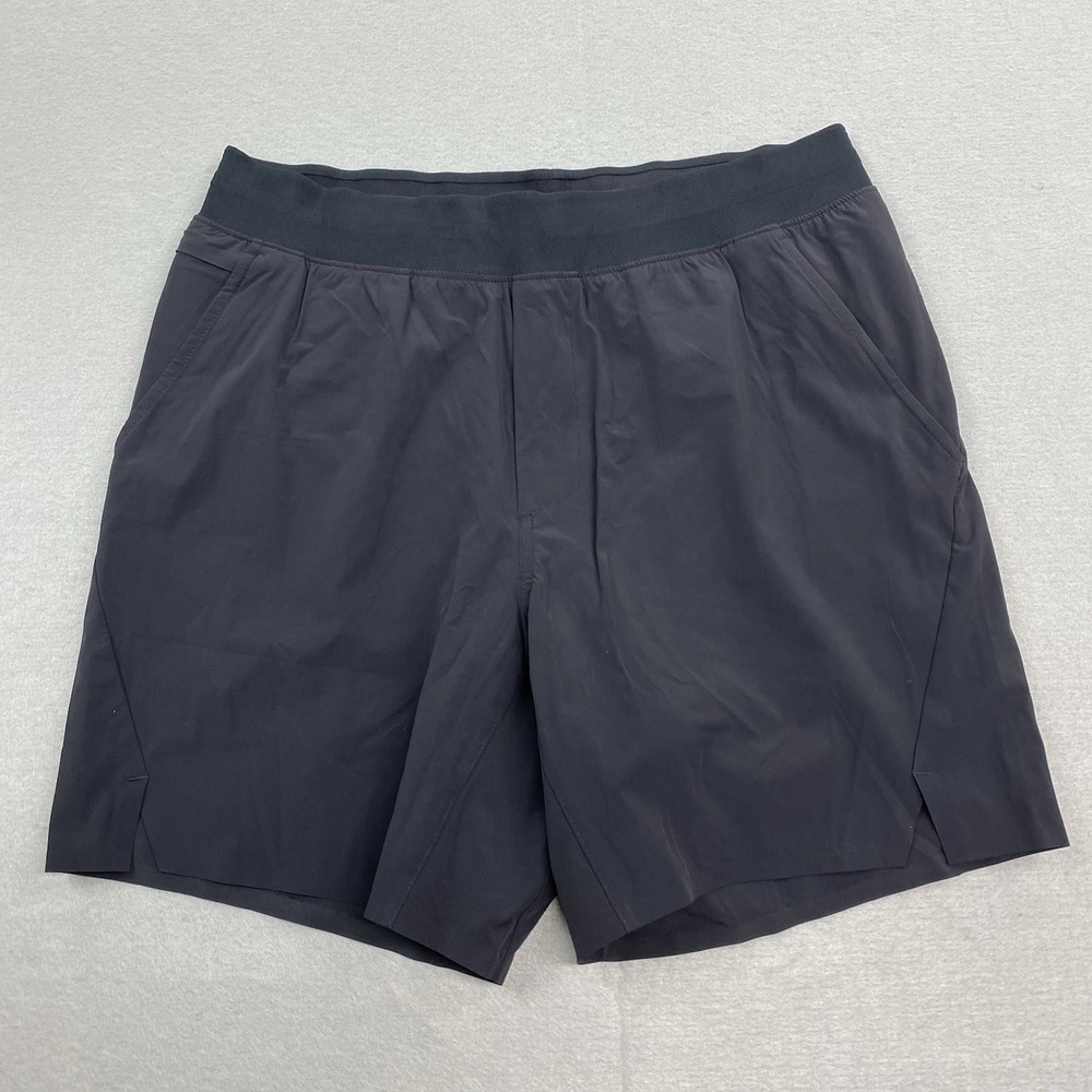Ten Thousand Shorts Mens Medium Black Set Short Lined Drawstring Active Gym